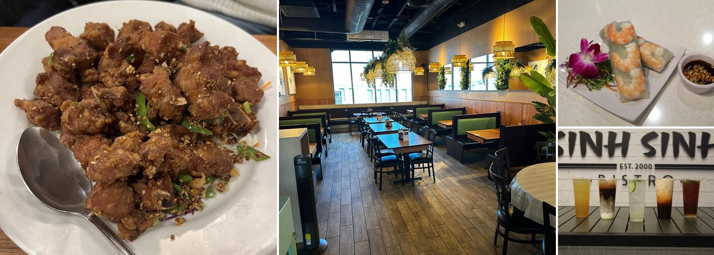 Sinh Sinh Bistro Las Vegas Menu