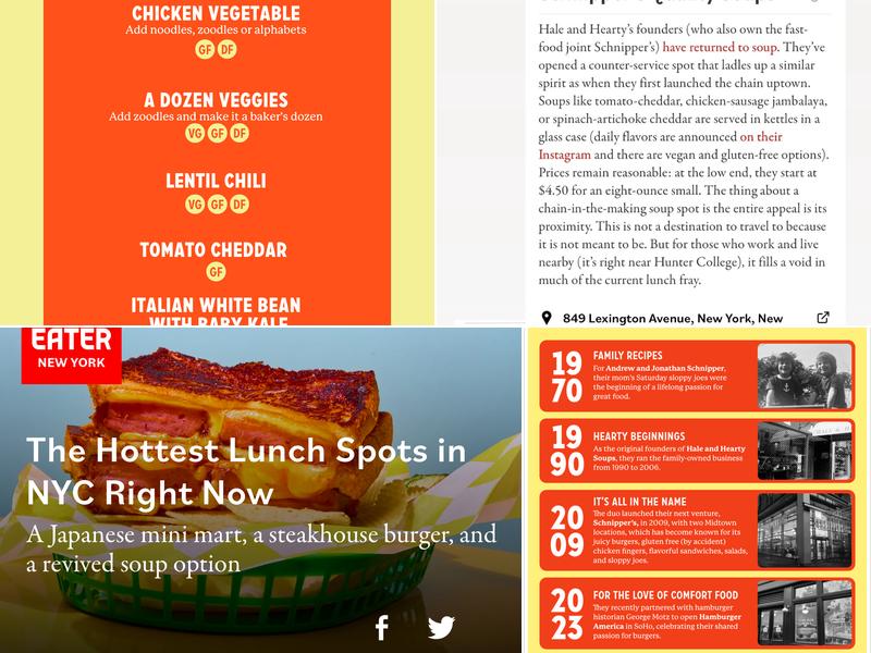 Schnipper's Quality Soups Menu