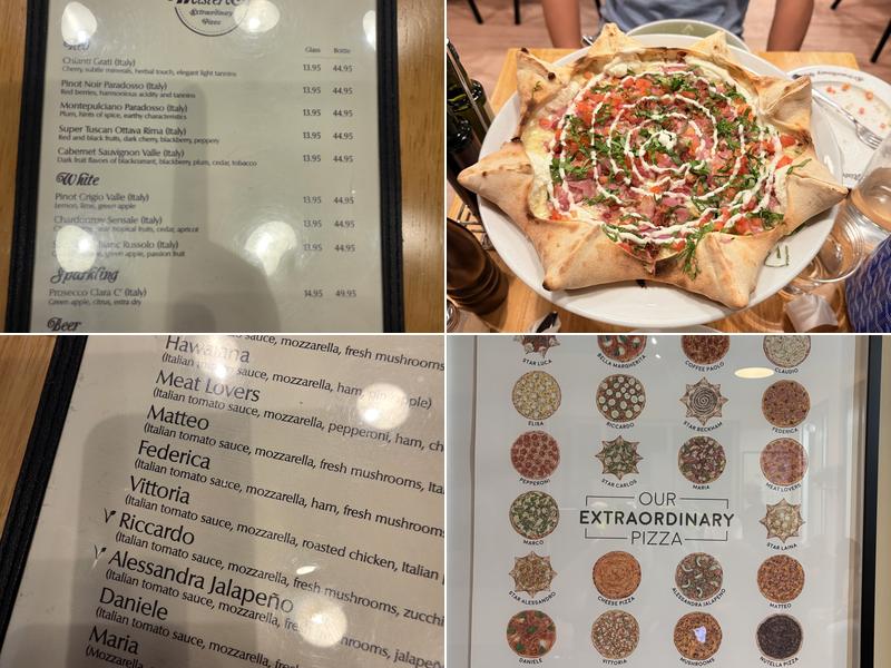 Mister O1 Extraordinary Pizza Menu