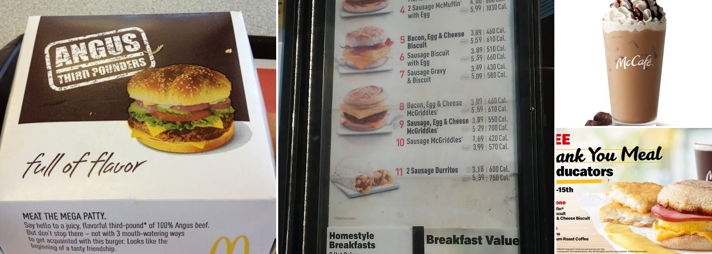 McDonald's Menu