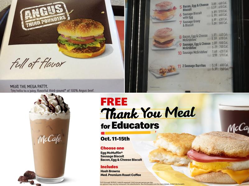 McDonald's Menu