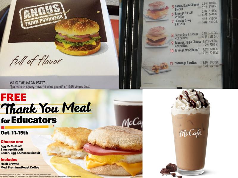 McDonald's Menu