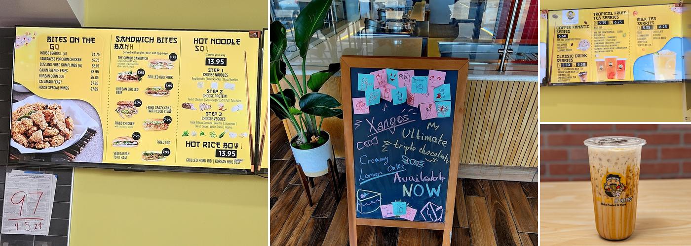 Mr.Tea N Bites Menu