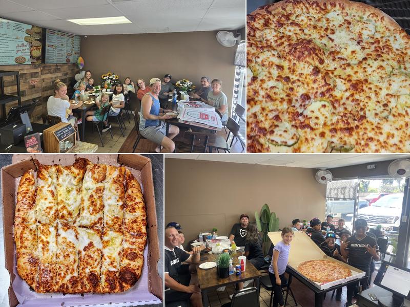 The Sizzling Pizza ( Santee ) 10769 Woodside Ave #110, Santee