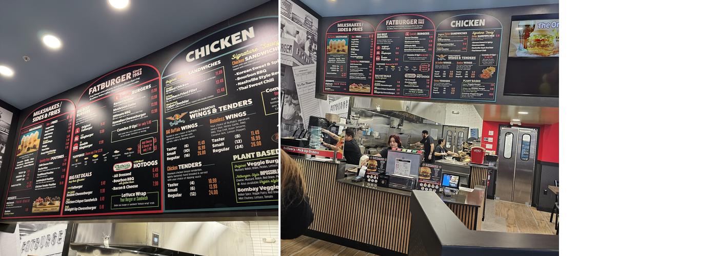 Fatburger Chilliwack Menu