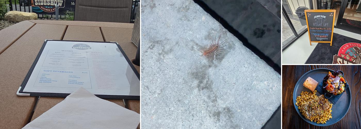 Sideshow Kitchen & Bar Menu