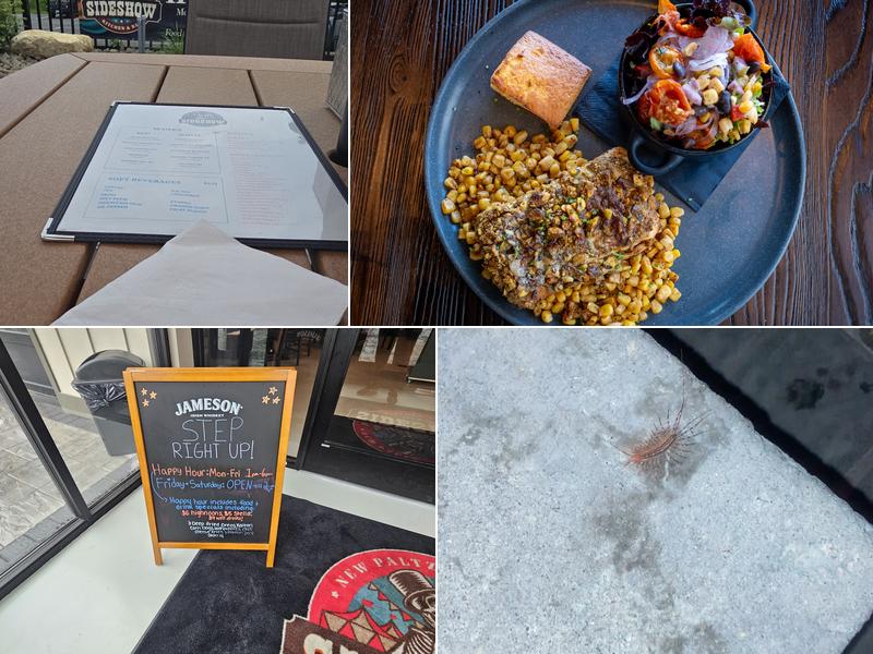 Sideshow Kitchen & Bar Menu