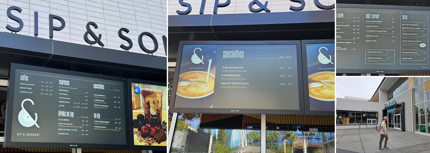 Sip & Sonder Menu