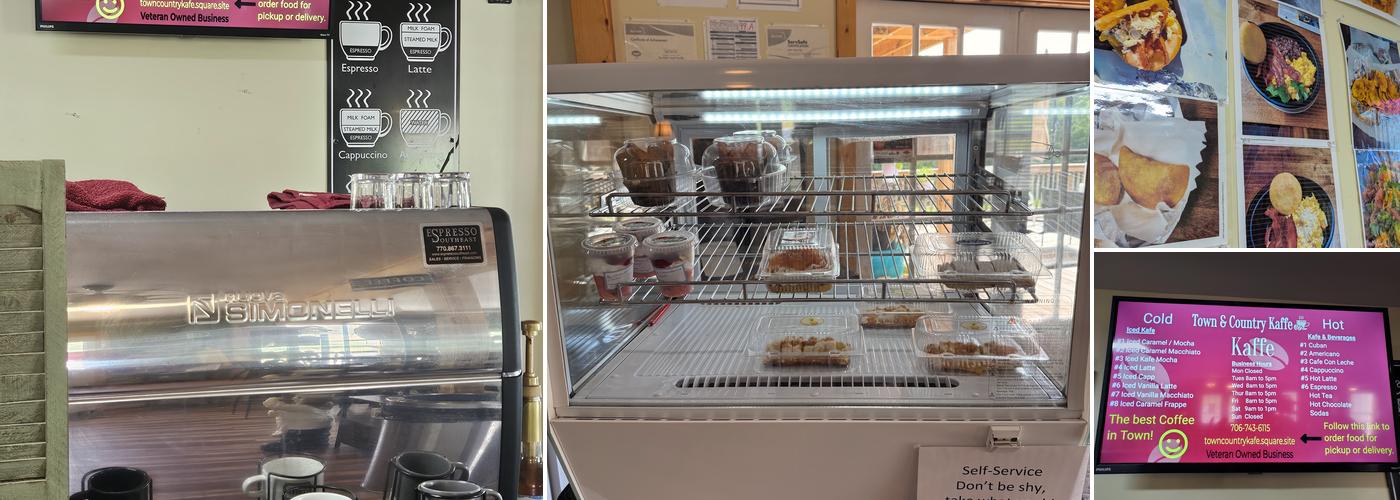 Town and Country Kafe Menu