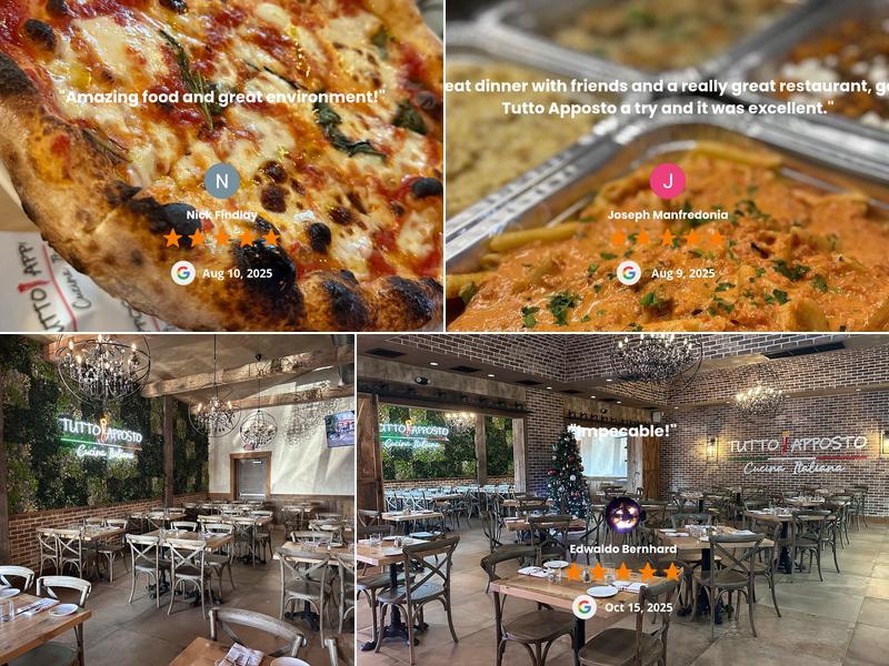 Tutto Apposto Cucina Italiana 31 Page Ave, Staten Island