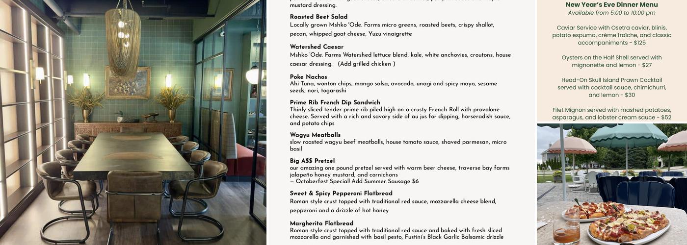Walloon Watershed Menu
