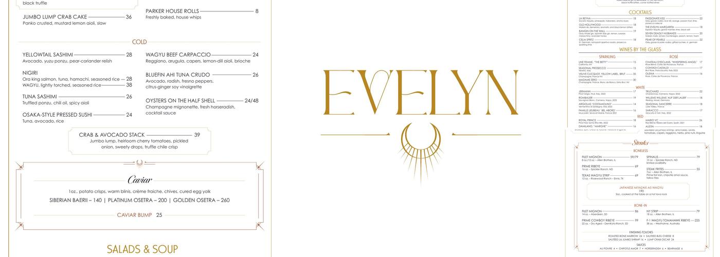 Evelyn Menu