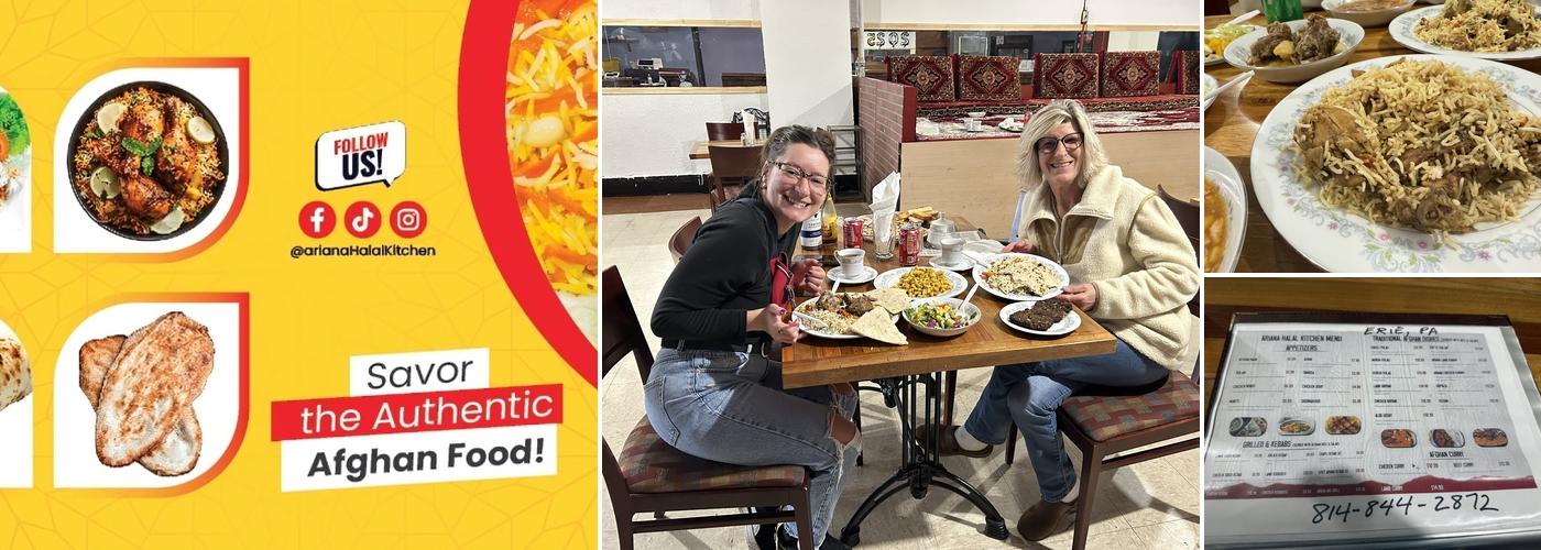 Ariana Halal Kitchen Menu