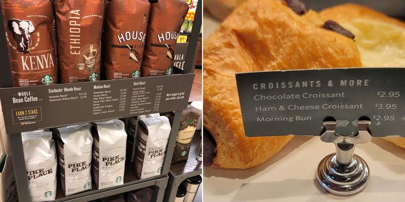 Starbucks Menu
