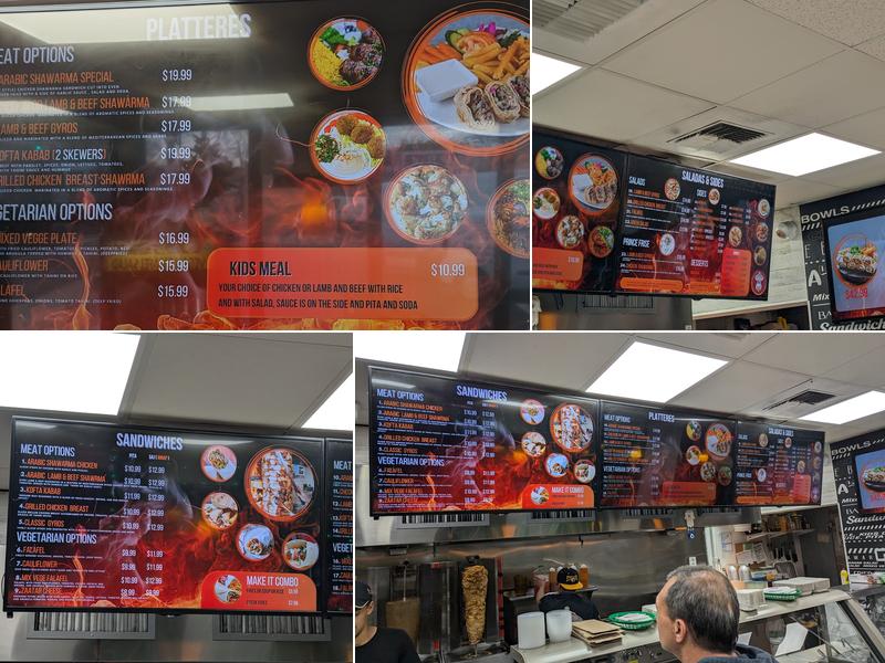 shawarma prince Menu