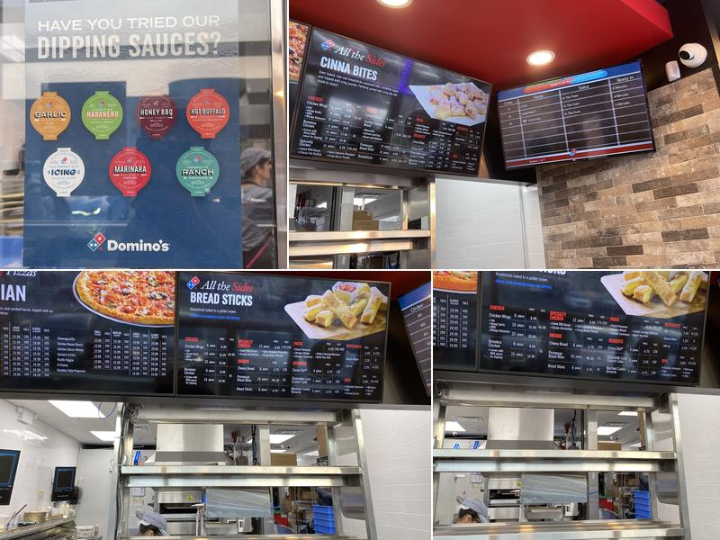 Domino's Pizza Menu