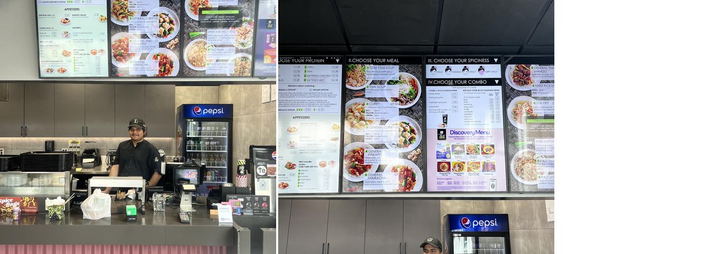 Thai Express Menu