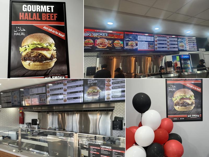 Big Smoke Burger Menu