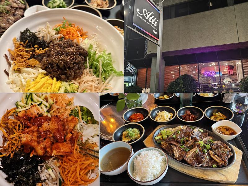 Atti restaurant cuisine Coréenne