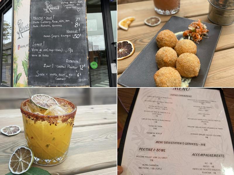 Kalysta Menu