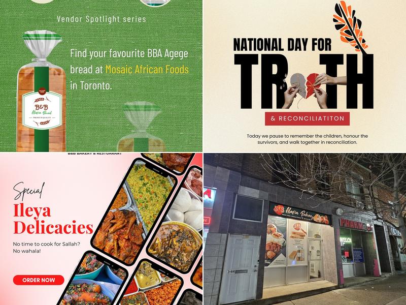 B & B Alafia Bakery 44 Simcoe St N #1, Oshawa