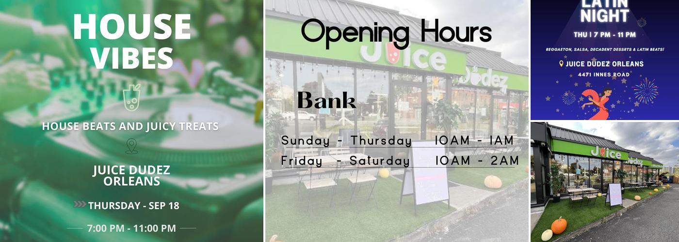 Juice Dudez Bank Street