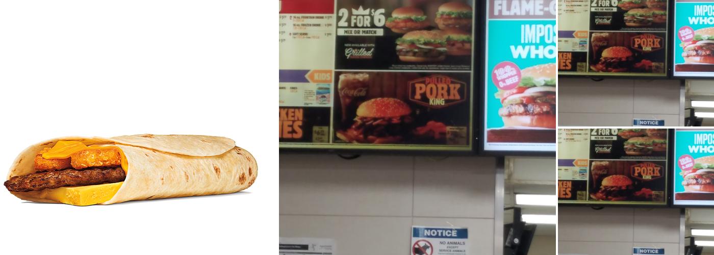 Burger King Menu