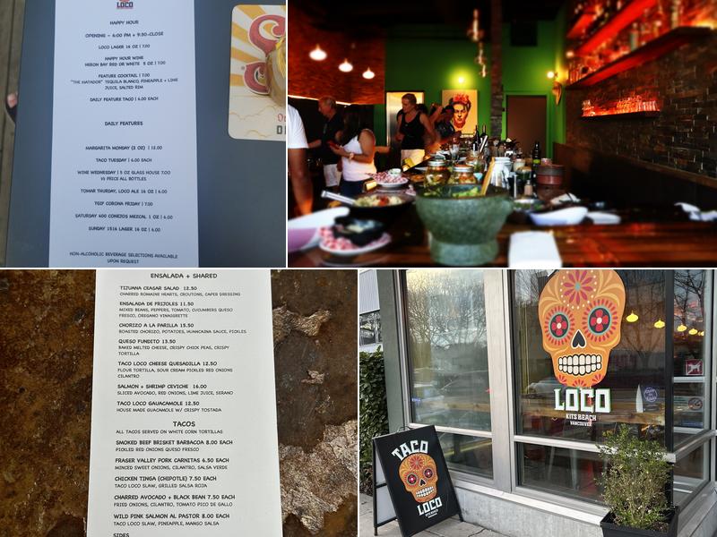 TacoLoco Menu