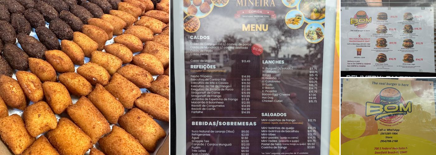 Comida Mineira Menu
