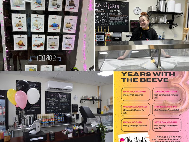 The BeeVe: Sweet Souvenirs Menu