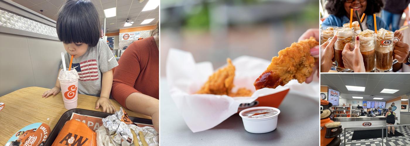 A&W Restaurant Menu