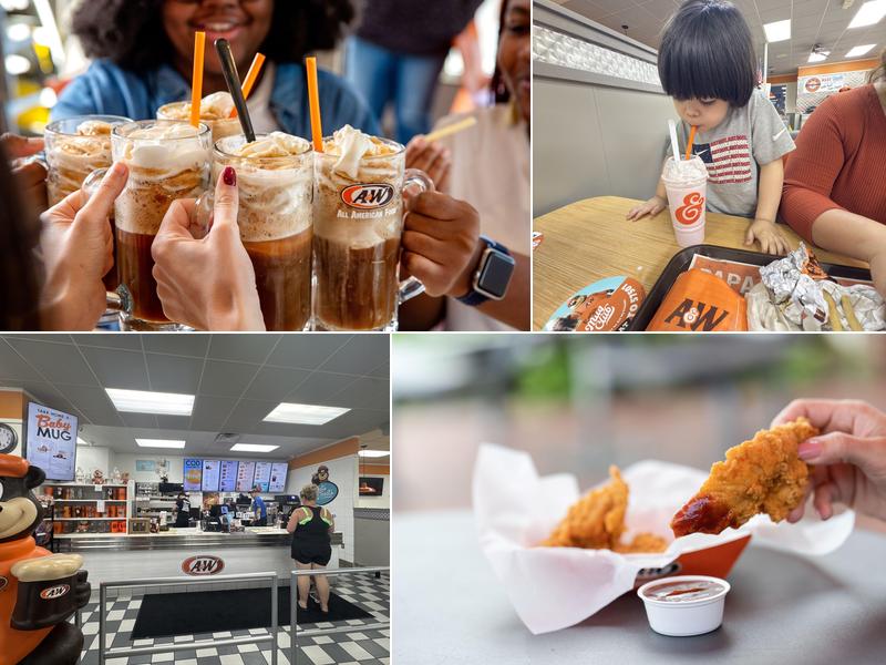 A&W Restaurant Menu