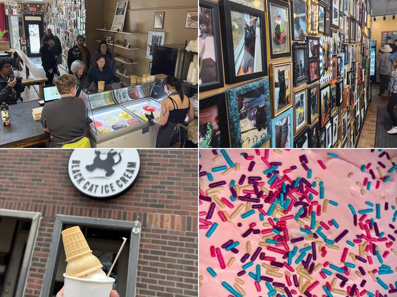 Black Cat Ice Cream Valley Junction 134 5th St, West Des Moines