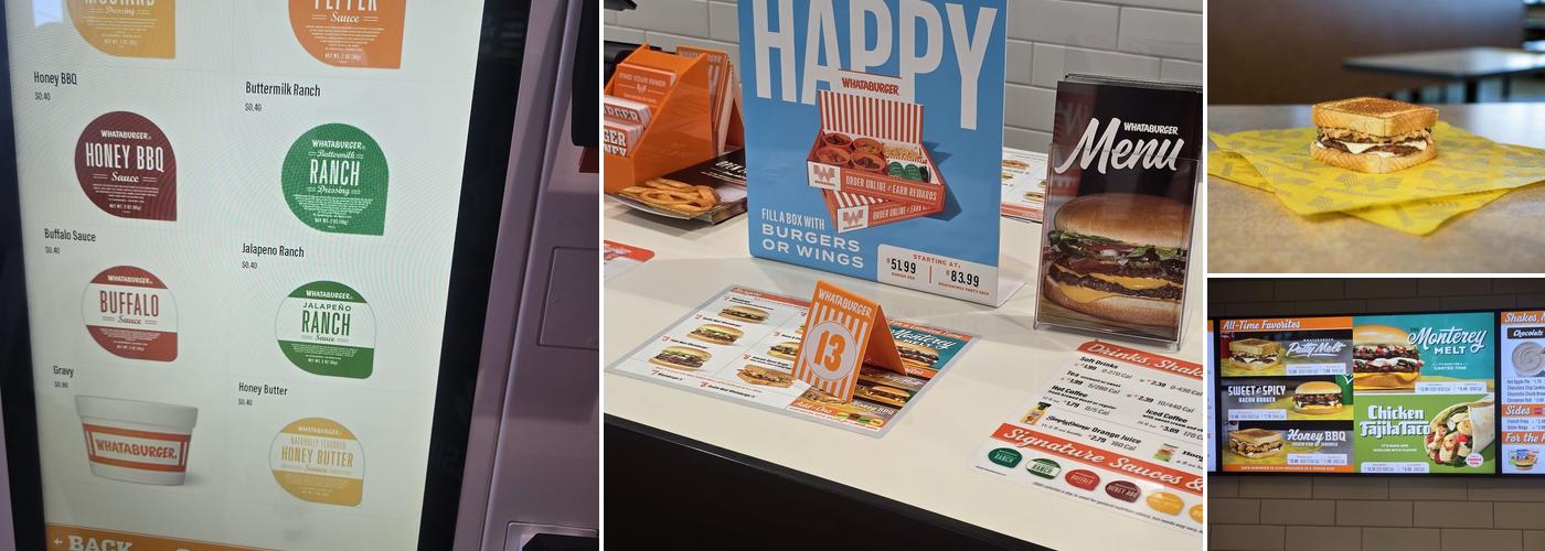 Whataburger Menu