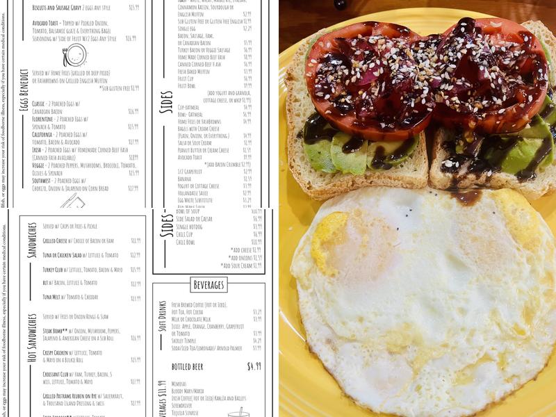 Mandy & Matt's Café Menu