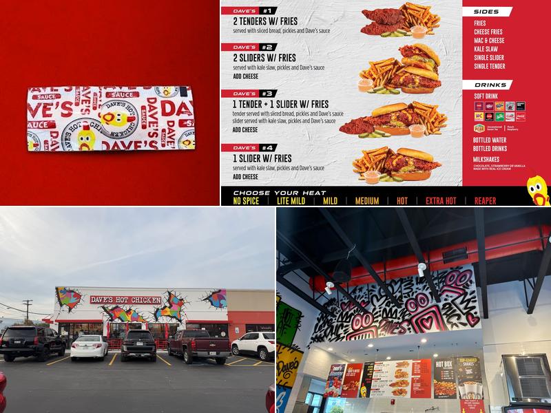 Dave's Hot Chicken Menu