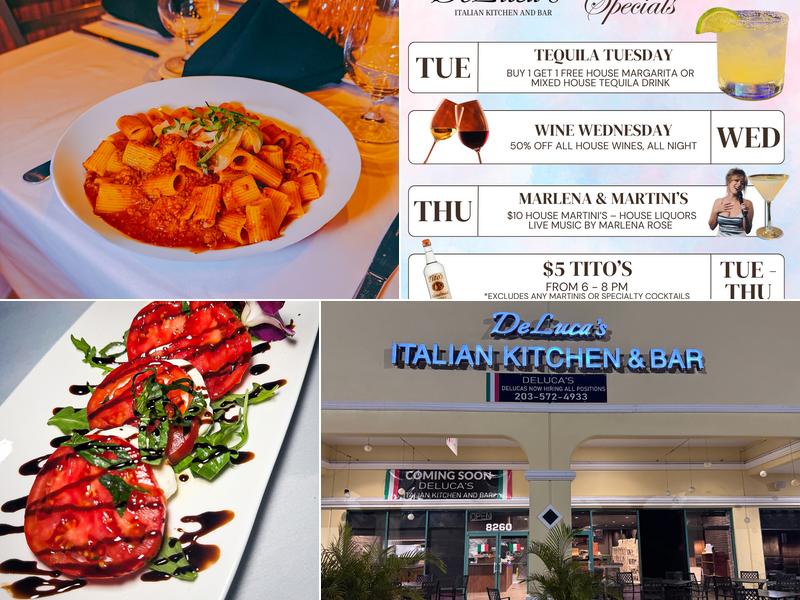 DeLuca's Italian Kitchen & Bar 8260 Jog Rd, Boynton Beach