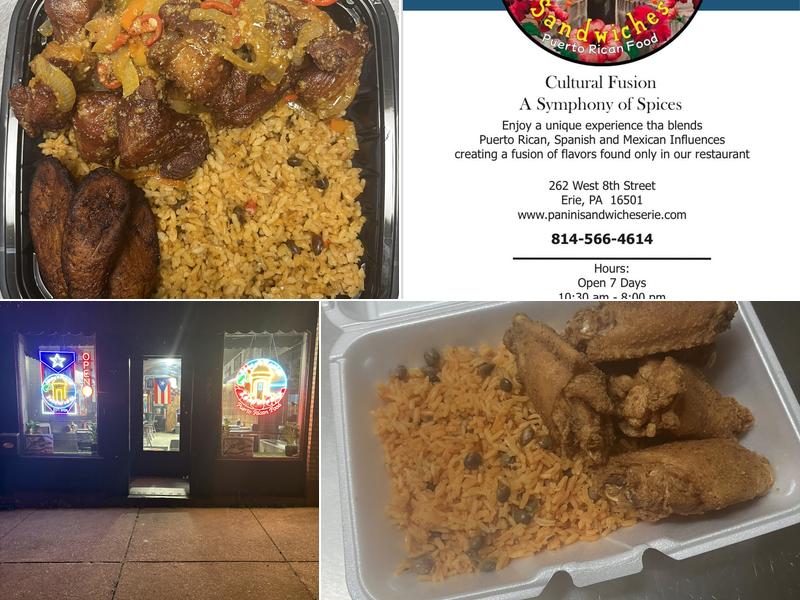 Benny's Panini Sandwiches 262 W 8th St, Erie