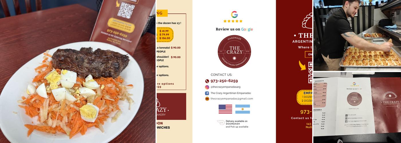 The Crazy Argentinian Empanadas Menu