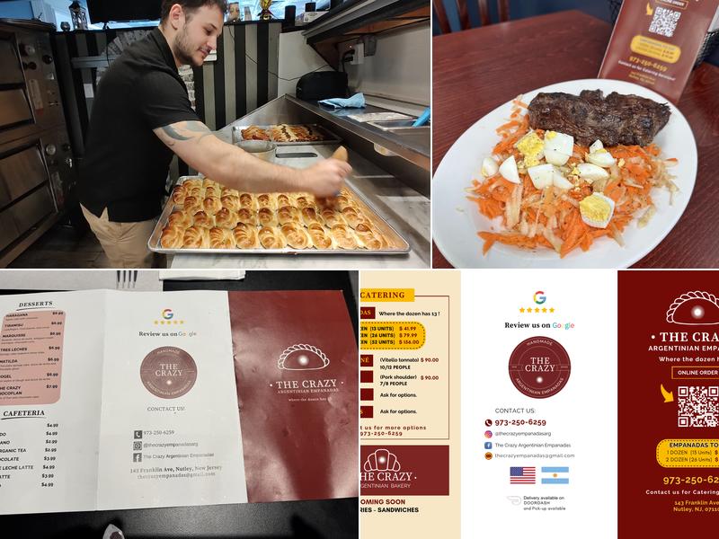 The Crazy Argentinian Empanadas Menu