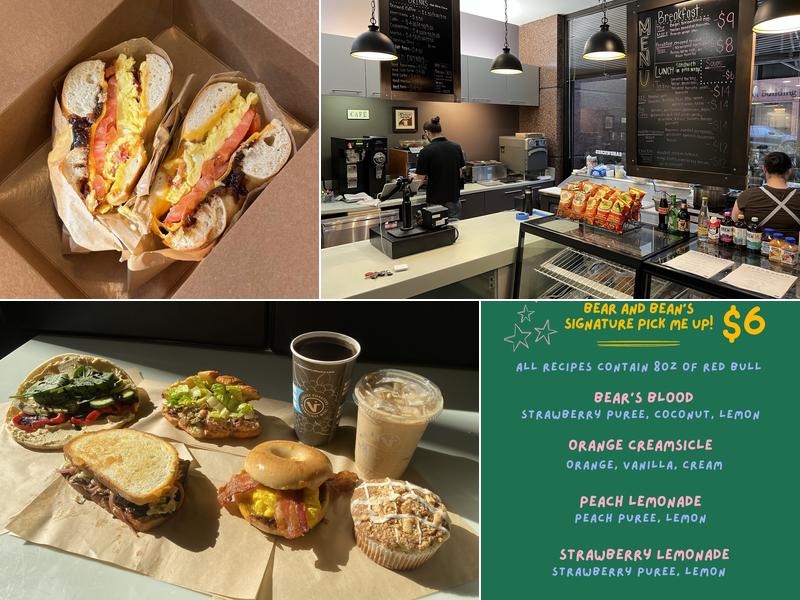 Bear & Bean Menu