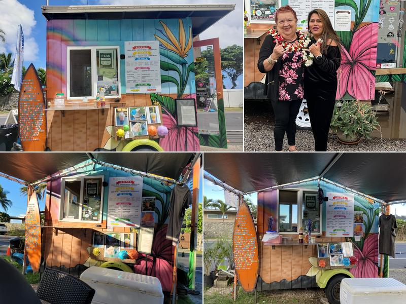 Great Cold Coconuts and shaved ice Menu