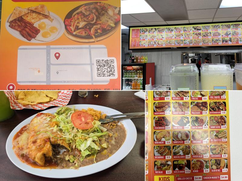 Taqueria el rey Menu