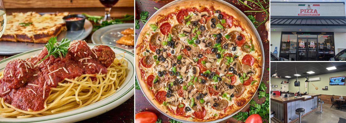 Pappy’s Pizza NY Style Menu