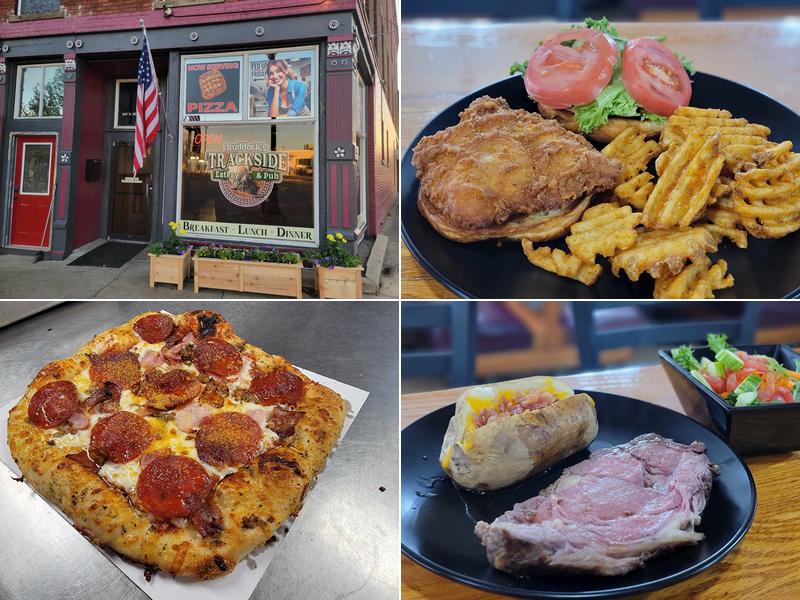 Trackside Eatery & Pub 207 N Superior St, Albion