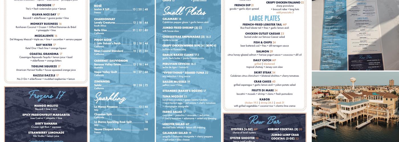 Tideline Menu