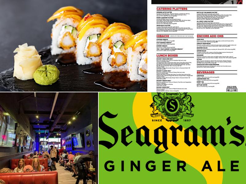 Rock N Roll Sushi Menu