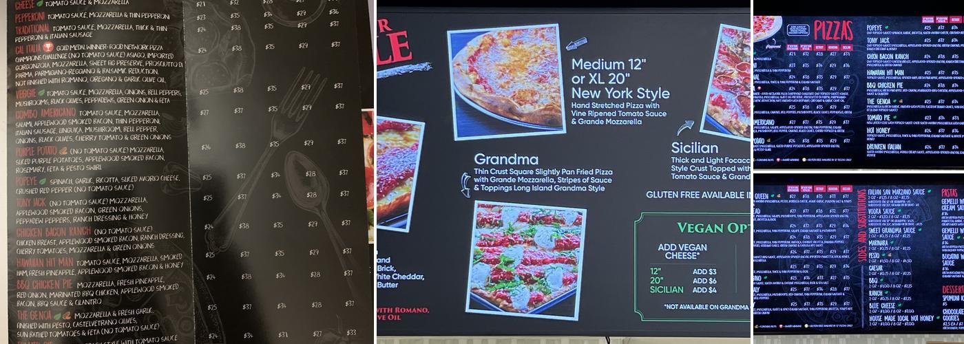 Slice House by Tony Gemignani Menu