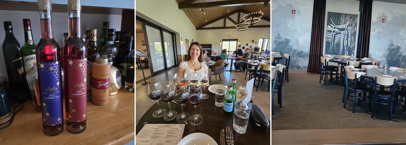 Saddlehill Winery Menu