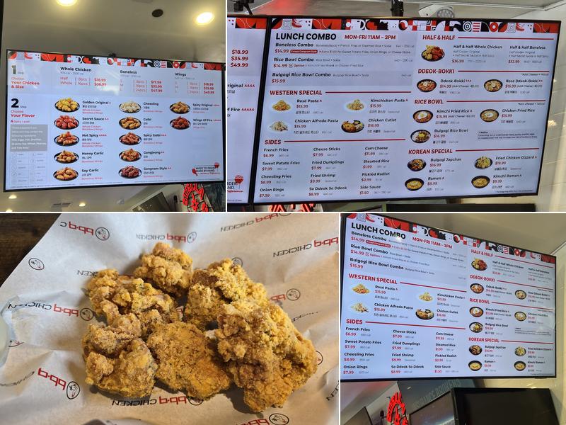 bb.q Chicken Dublin Menu